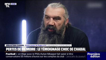 "Je n'ai aucun souvenir d'un match de rugby": Sébastien Chabal, ancienne figure du XV de France, confie être victime d'une amnésie