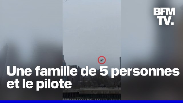 New York: 6 personnes meurent dans le crash d'un hélicoptère de tourisme dans le fleuve Hudson