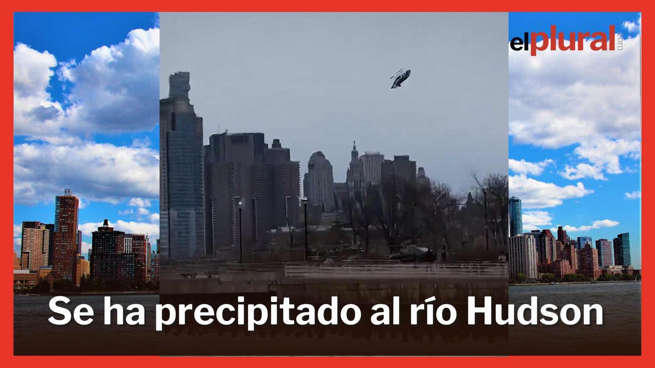 Muere una familia española al estrellarse el helicóptero en el que viajaban en Nueva York