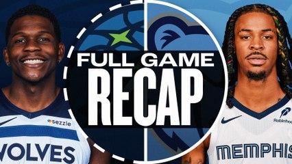 Game Recap: Timberwolves 141, Grizzlies 125