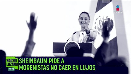 Claudia Sheinbaum pide a morenistas no caer en lujos