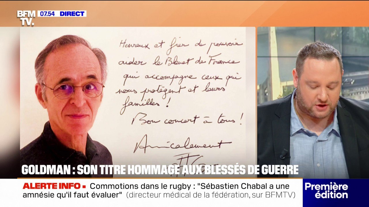 Jean-Jacques Goldman dévoile un titre inédit en hommage aux victimes de guerre