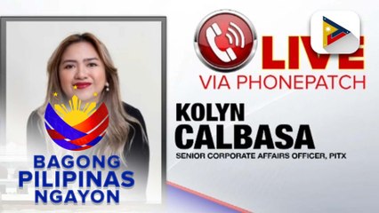 Panayam kay PITX Senior Corp. Affairs Officer Kolyn Calbasa ukol sa buhos ng pasahero...