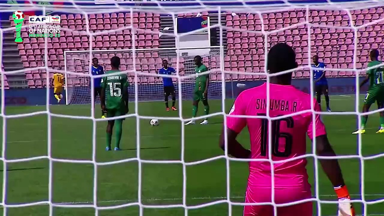 Tanzania 1-4 Zambia Match Highlights l AFCON U-17 l Matchday 1