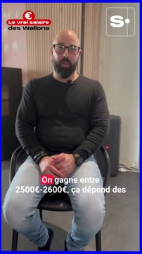 Le vrai salaire des Wallons: David, maçon nous dit combien il gagne par mois!