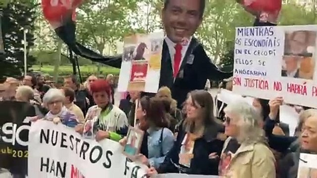 Protestes dels familiars de les víctimes per la gota freda