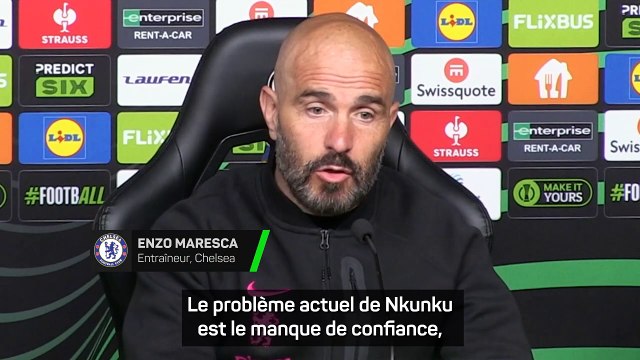 Maresca : Nkunku manque de confiance