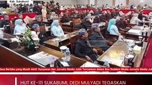 HUT ke-111 Sukabumi, Dedi Mulyadi Tegaskan Pentingnya Penataan Kota dan Penguatan Layanan Dasar