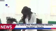 My name is Hon Natasha Irobosa Osawaru nee Idibia- 2Face Idibia’s fiancée