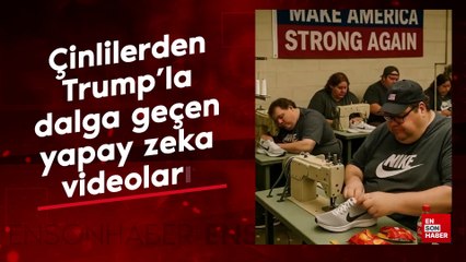 Çinliler Donald Trump'la dalga geçen yapay zeka videolar üretmeye başladı