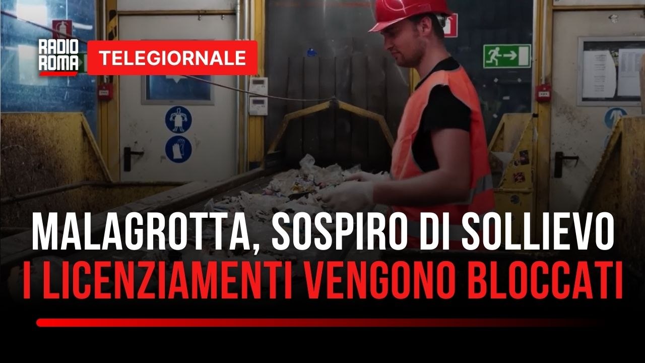 Malagrotta, riprende manutenzione e si bloccano licenziamenti