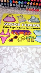 ASMR SATISFYING COLORING BOOK - MARKERS SOUNDS - COLORIAGE ASMR