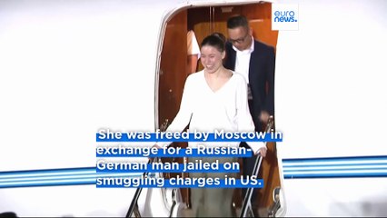 Ex-ballerina Ksenia Karelina returns to US after prisoner exchange with Russia