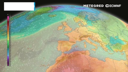 Una masa de aire polar traerá frío y nieve a principios de la próxima semana