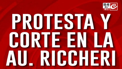 Caos en la Riccheri: trabajadores del peaje vuelven a cortar la autopista