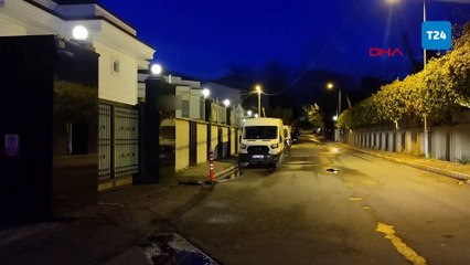 Sarıyer’de villaların olduğu siteye el bombalı saldırı!