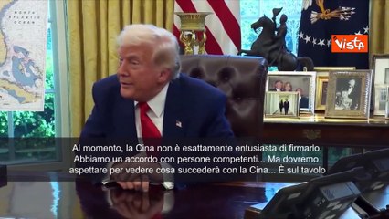Slitta accordo su TikTok, Trump: “Cina al momento non è entusiasta di firmarlo”