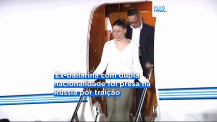 Ex-bailarina Ksenia Karelina regressa aos EUA após troca de prisioneiros com a Rússia