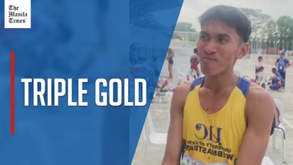 Cebu's Mark Mahinay shines in athletics events