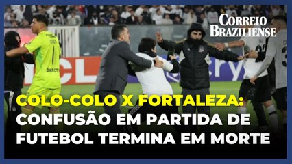 Colo-Colo x Fortaleza é cancelado após torcedores chilenos invadirem campo