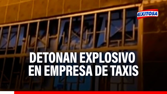 Atentado en el Callao: Detonan explosivo en empresa de taxis que brinda servicios al aeropuerto