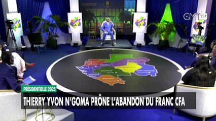 [#Reportage] Présidentielle 2025 : Thierry Yvon N’Goma prône l’abandon du Franc CFA