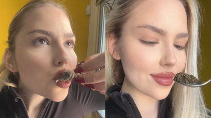 "I am addicted to tea leaves and tea bags - I love the taste and eat them daily"