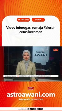 Video interogasi remaja Palestin cetus kecaman