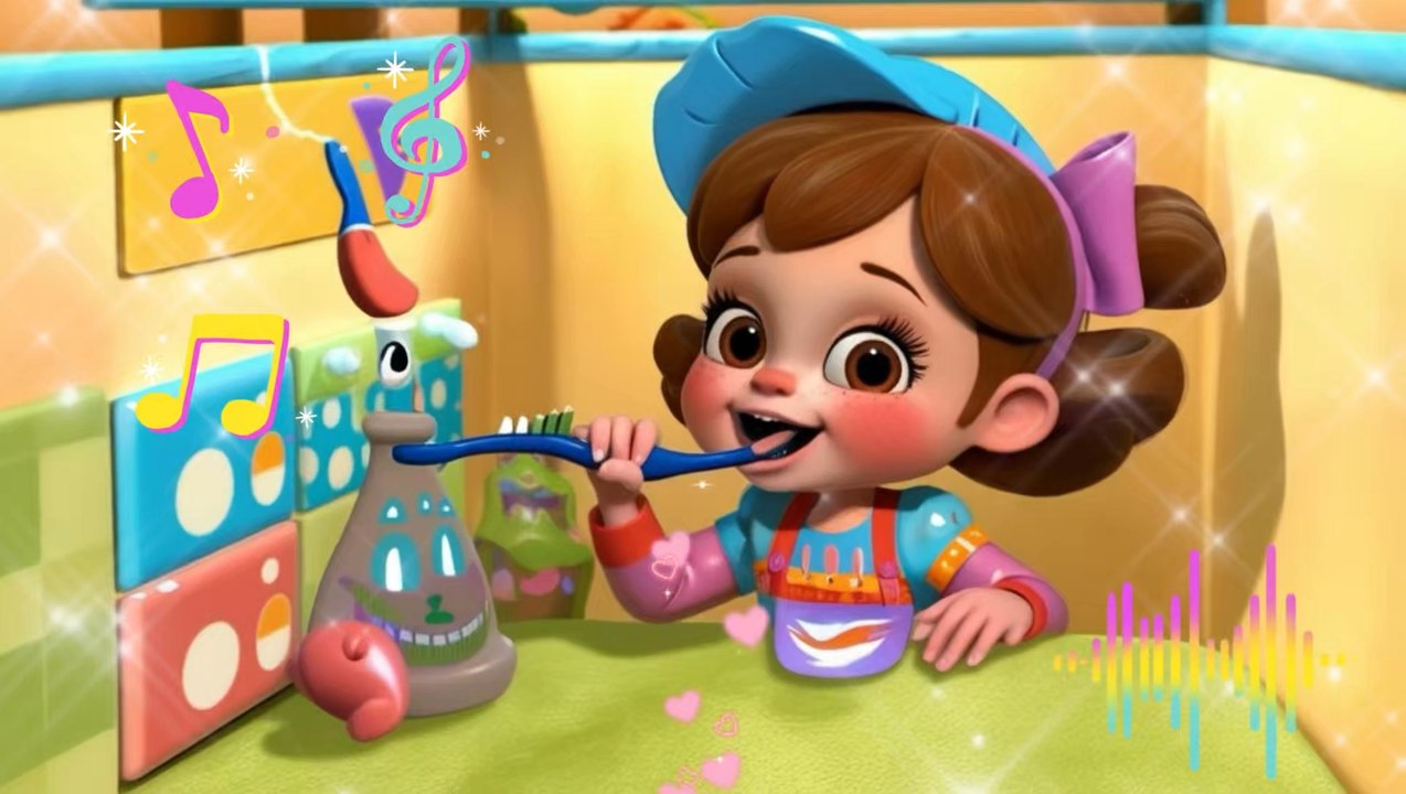 Comptine Brosse tes dents ! Met cette chanson en te brossant les dents!