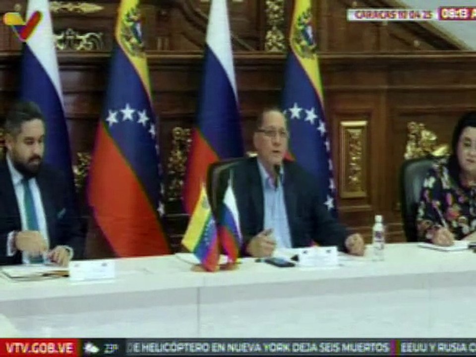 Grupo de Amistad Parlamentaria Rusia-Venezuela se reúne para fortalecer relaciones bilaterales
