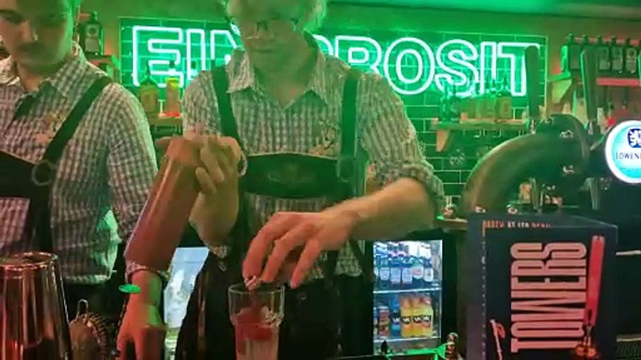 Barbara's Bier Haus: First look inside Bristol's new apres-ski party bar with striking beer towers, live music and 'party bathrooms'