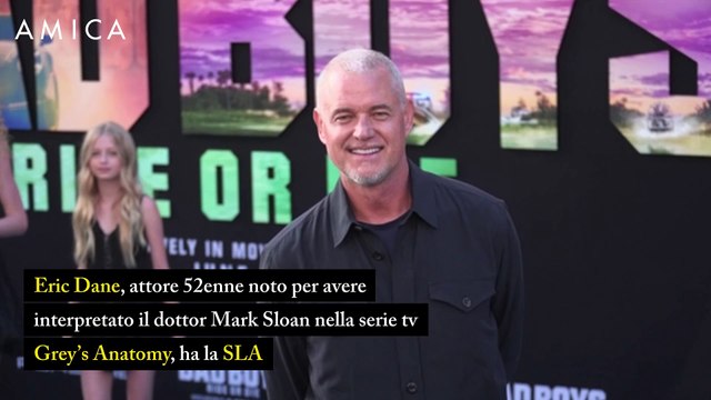 Eric Dane, il dottor Sloan di Grey's Anatomy rivela: «Ho la SLA»
