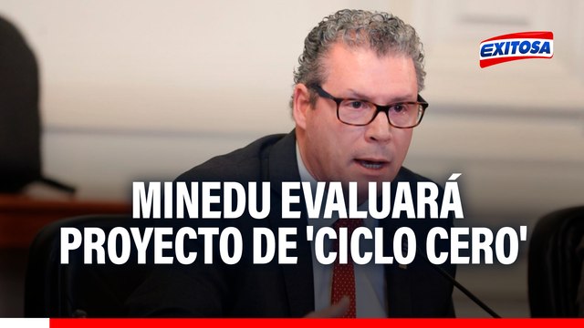 Minedu evaluará propuesta de 'ciclo cero' como única modalidad de ingreso a universidades
