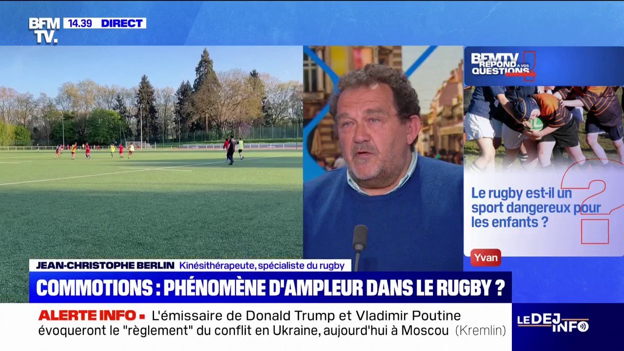 Le rugby est-il un sport dangereux pour les enfants? BFMTV répond à vos questions