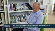 Rencana Evakuasi Warga Gaza Dipersoalkan, MUI Soroti Risiko: Bak Pisau Bermata Dua