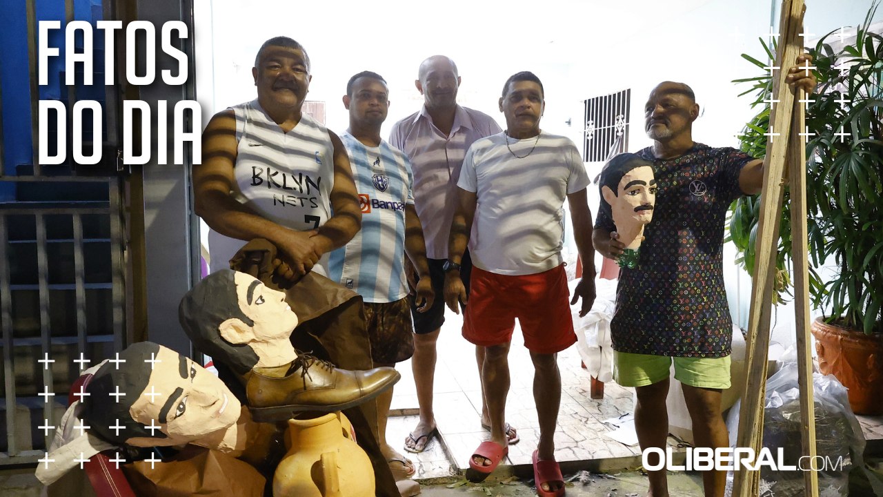 Malhação de Judas veja como começa a confecção dos bonecos no bairro da Cremação