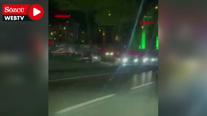‘Dur’ ihtarına uymayan sürücü, otomobiliyle ters yöne girdi