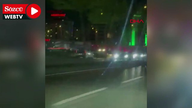 ‘Dur’ ihtarına uymayan sürücü, otomobiliyle ters yöne girdi