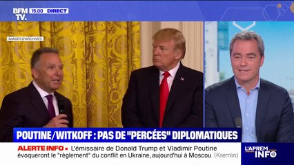 Ukraine: selon le Kremlin, l'émissaire de Donald Trump, Steve Witkoff va rencontrer Vladimir Poutine