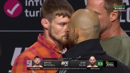 UFC 314 - Le face-à-face très chaud entre Mitchell et Silva