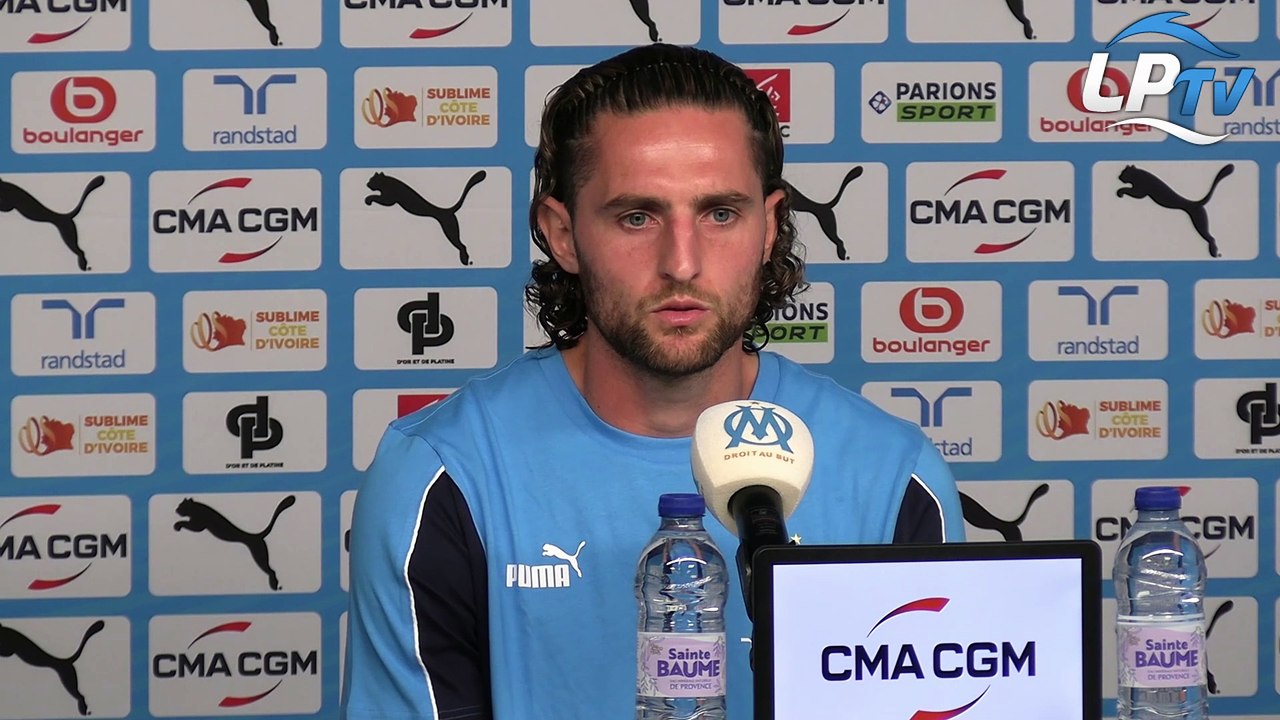 Intégrale de la conférence de presse d'Adrien Rabiot et Roberto De Zerbi avant le déplacement à Monaco