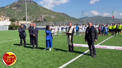 Cateno De Luca - Il campo di calcio Bacigalupo di Taormina è il simbolo dell’amore ... (11.04.25)