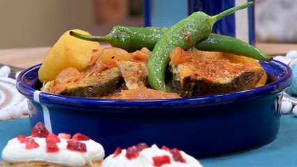 Couscous au poisson, Gâteau nature - Koujinetna haka S4 EP 89