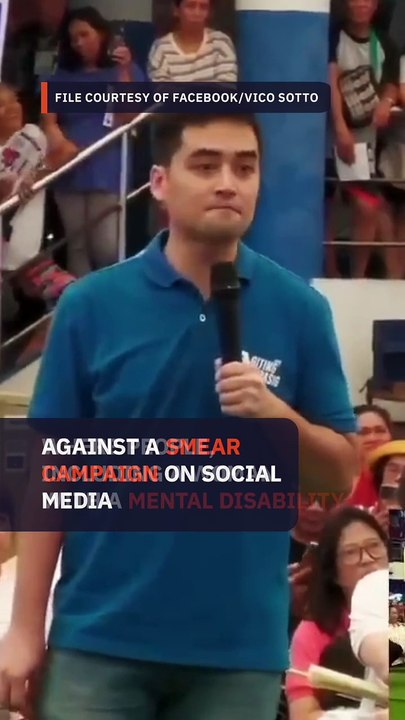 Vico Sotto hits smear campaign involving PWD: ‘Some people will do everything for money and power'