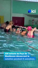 Haute-Saône : un bassin ambulant pour apprendre à nager aux élèves de maternelle