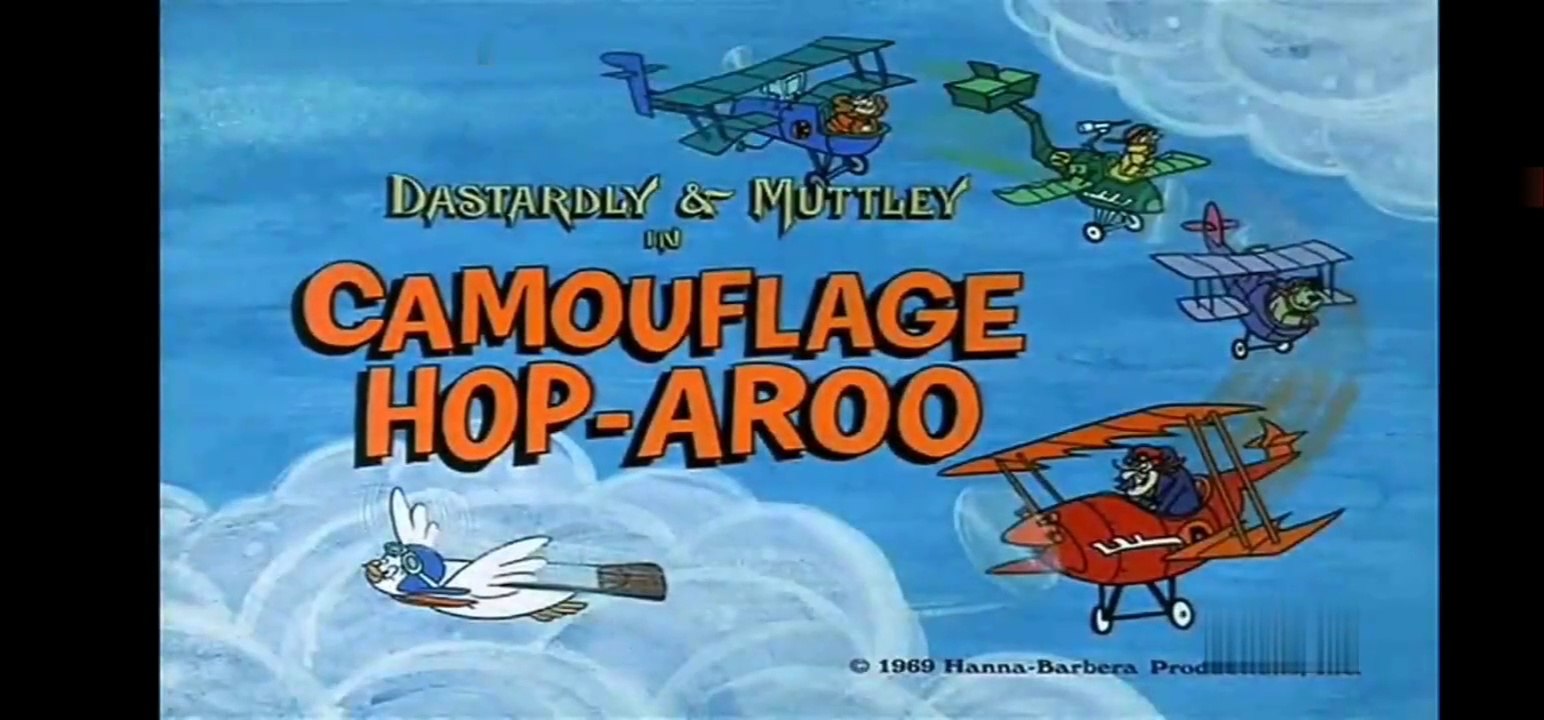 Dastardly & Muttley - Camouflage Hop-Aroo [ITA]
