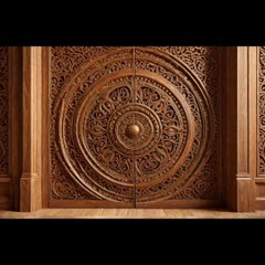 Wooden Front Door Ideas | Entryway Decor Inspiration