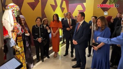 Emine Erdoğan lider eşlerine Anadolu'nun kültürel mirasını tanıttı