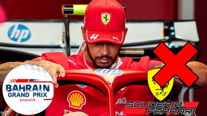 Lewis Hamilton se deja ver derrotado en el GP de Bahréin: "Le estoy fallando a Ferrari"