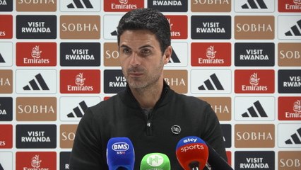 Arteta reacts to drawing against Brentford and injury ahead of Real Madrid